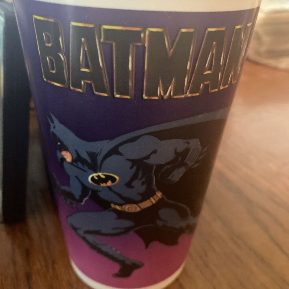 Batman Movie Taco Bell Cup 1989 cup